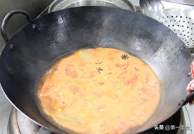 家常番茄牛腩简单做法（番茄炖牛腩怎样做入味）(13)