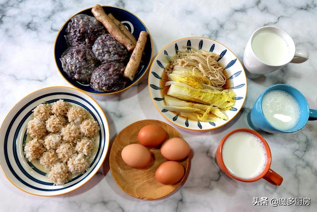 蒸娃娃菜金针菇的做法（简单美味又有营养的早餐教程）(13)