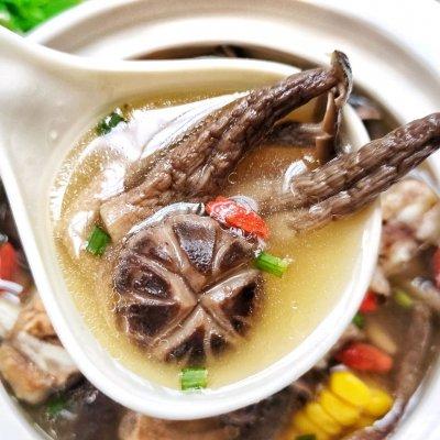 排骨玉米菌菇汤的做法（菌菇排骨汤都放什么菜好吃）(12)