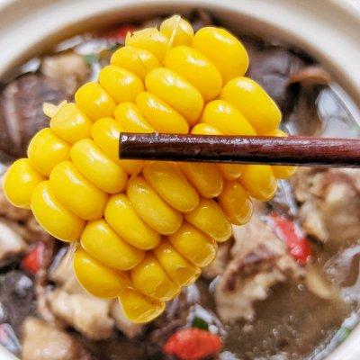 排骨玉米菌菇汤的做法（菌菇排骨汤都放什么菜好吃）(14)