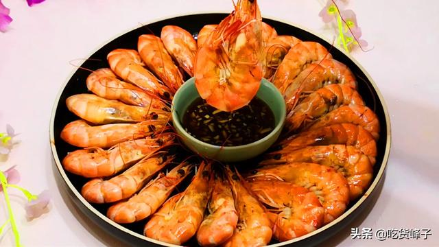 水煮海虾怎么做好吃（水煮虾的正确方法简单的）(10)