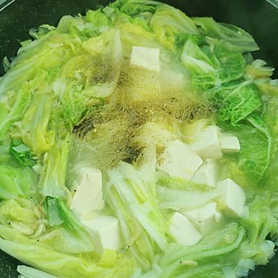 最简单的白菜豆腐汤（清炖白菜豆腐汤最简单做法）(14)