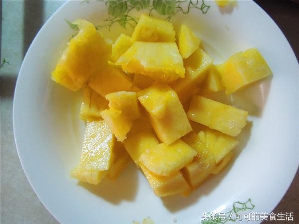 菠萝饭的家庭做法（甜糯菠萝饭的正确做法）(6)