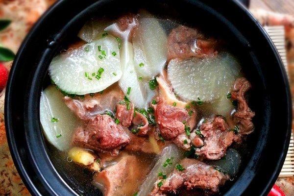 自制羊肉萝卜汤的做法大全（白萝卜羊肉汤的做法步骤）(1)