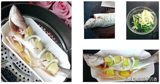清蒸鲈鱼的正确做法配料（清蒸鲈鱼的做法和营养价值图片）(3)