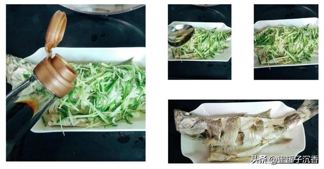 清蒸鲈鱼的正确做法配料（清蒸鲈鱼的做法和营养价值图片）(4)