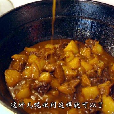最简单的土豆烧牛肉（土豆烧牛肉口感丰富特别下饭）(9)