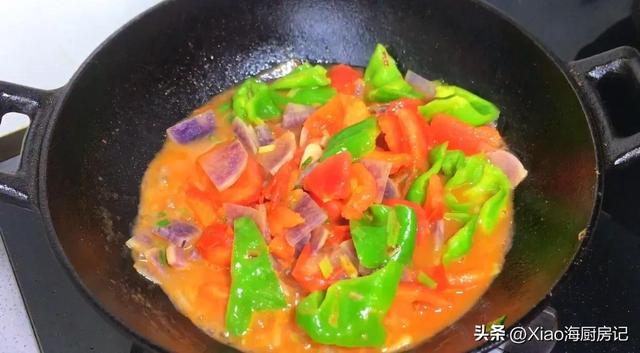 西红柿炒土豆片（番茄炒土豆怎么做好吃）(4)