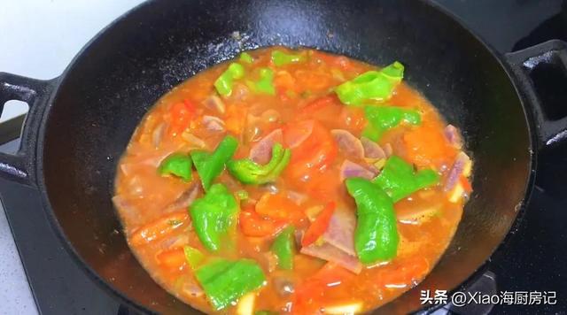 西红柿炒土豆片（番茄炒土豆怎么做好吃）(5)
